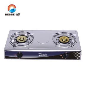 Popüler ucuz paslanmaz çelik gaz fırın modeli ile dökme demir çift meme